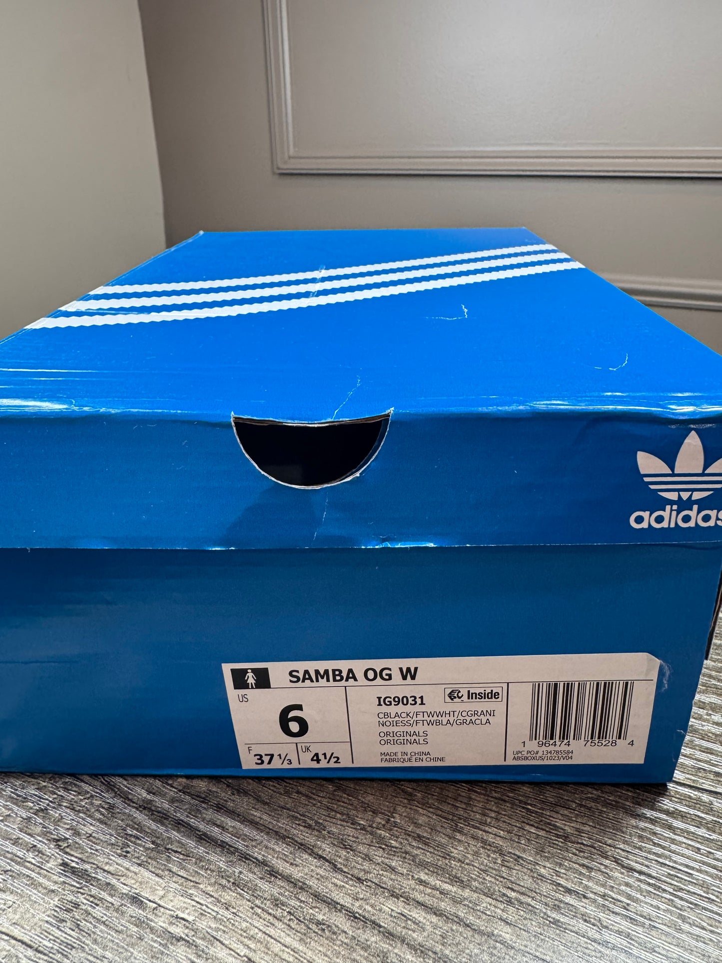 Teni Samba Adidas negro