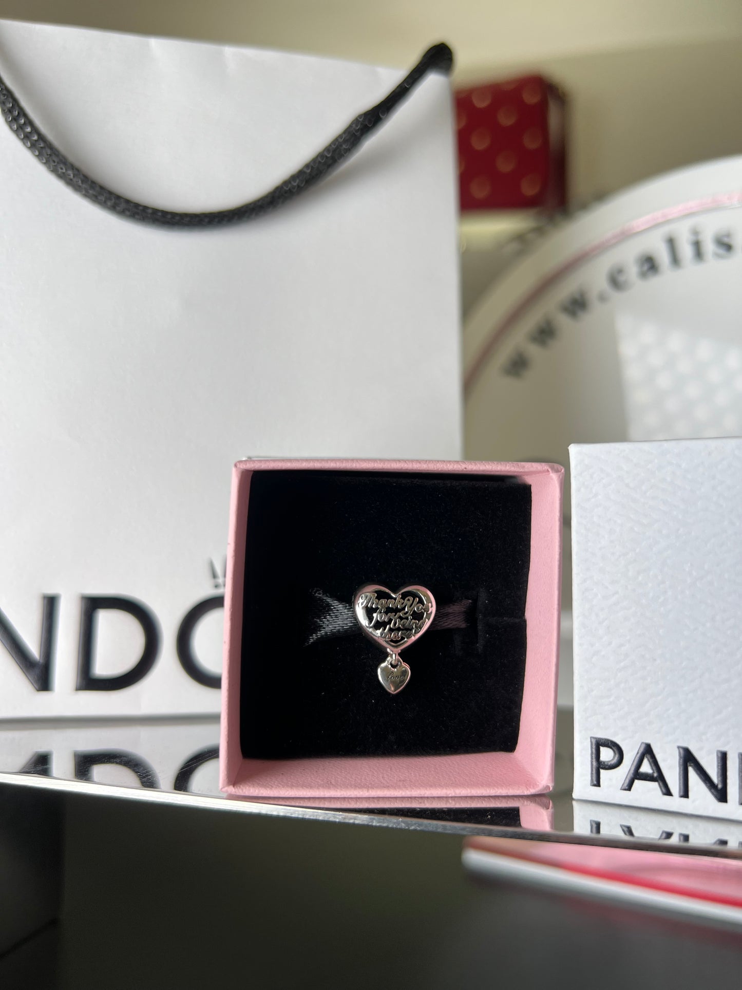 Charm Pandora corazón mom