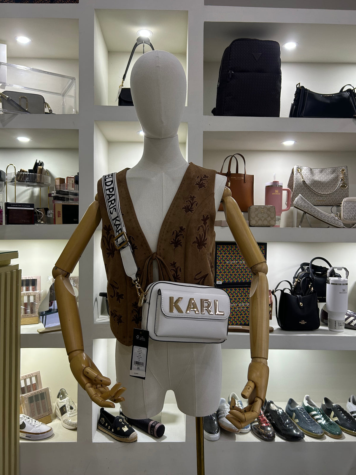 Crossbody Karl Lagerfeld blanca