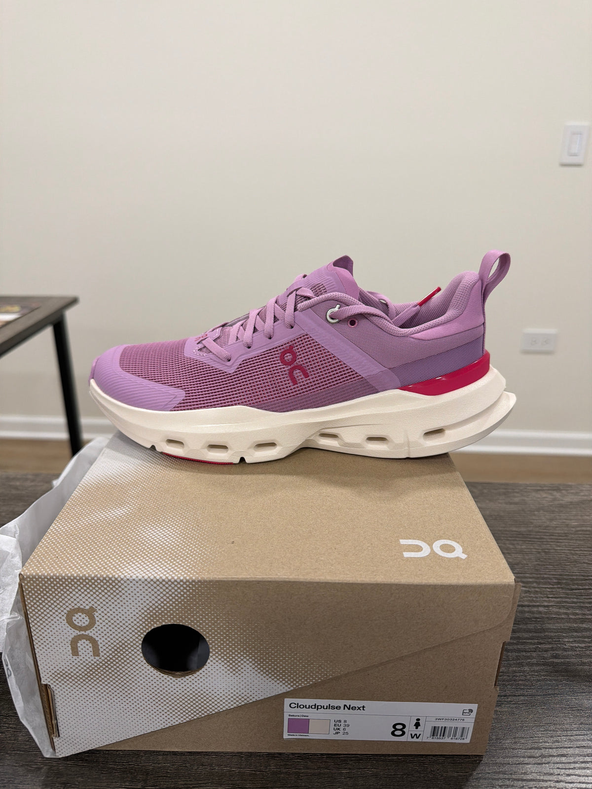 Teni on Cloudpulse next color rosa talla 5 mx