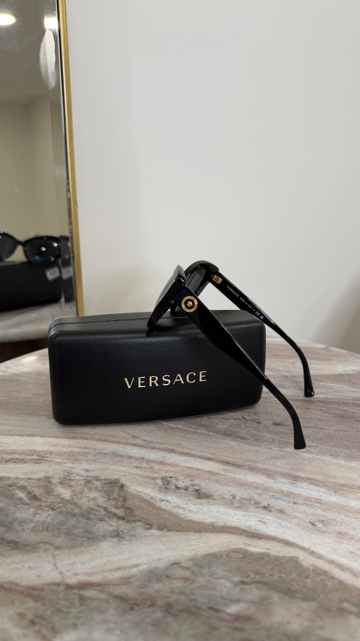 Lentes Versace negro dama