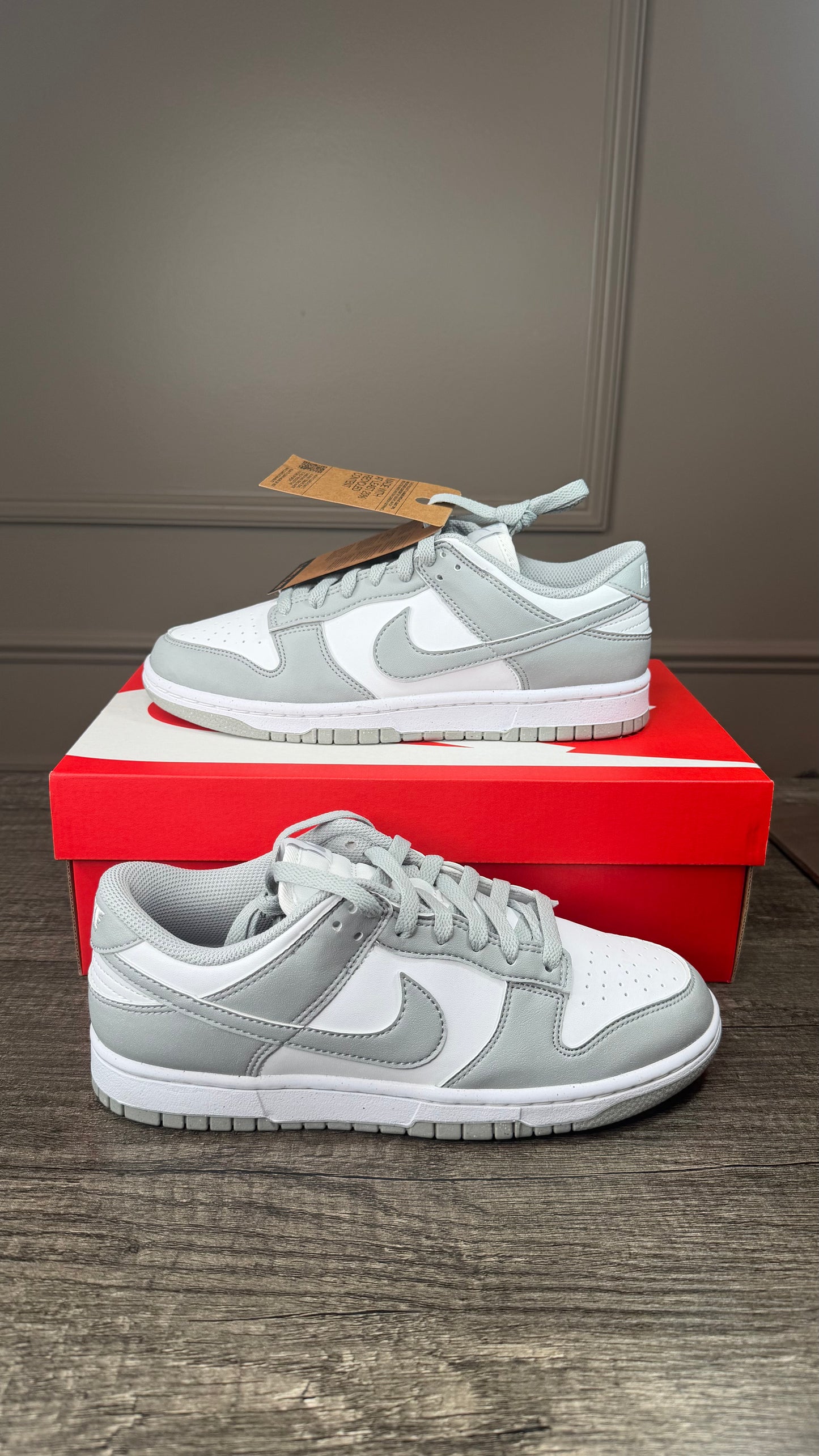 Teni Nike dunk low gris