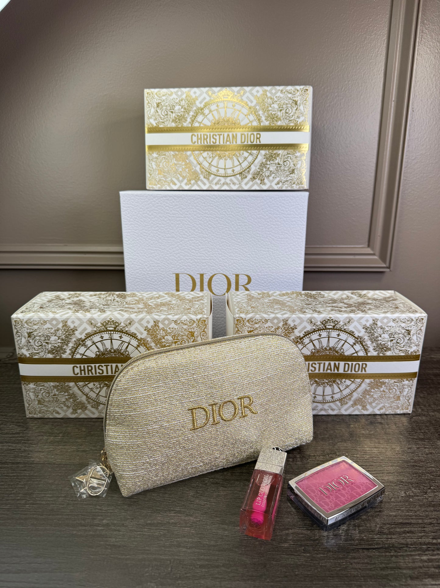 Dior blush y lip glow set
