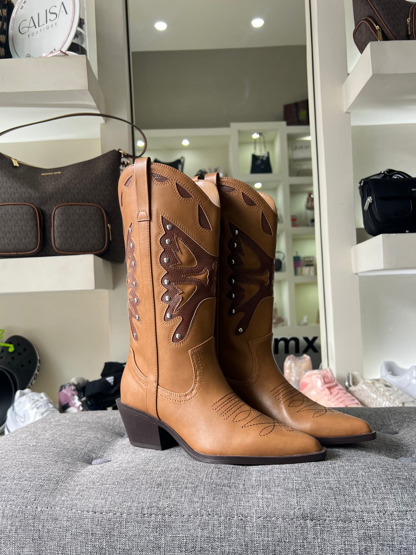 Bota madden girl Steve Madden cafe corta