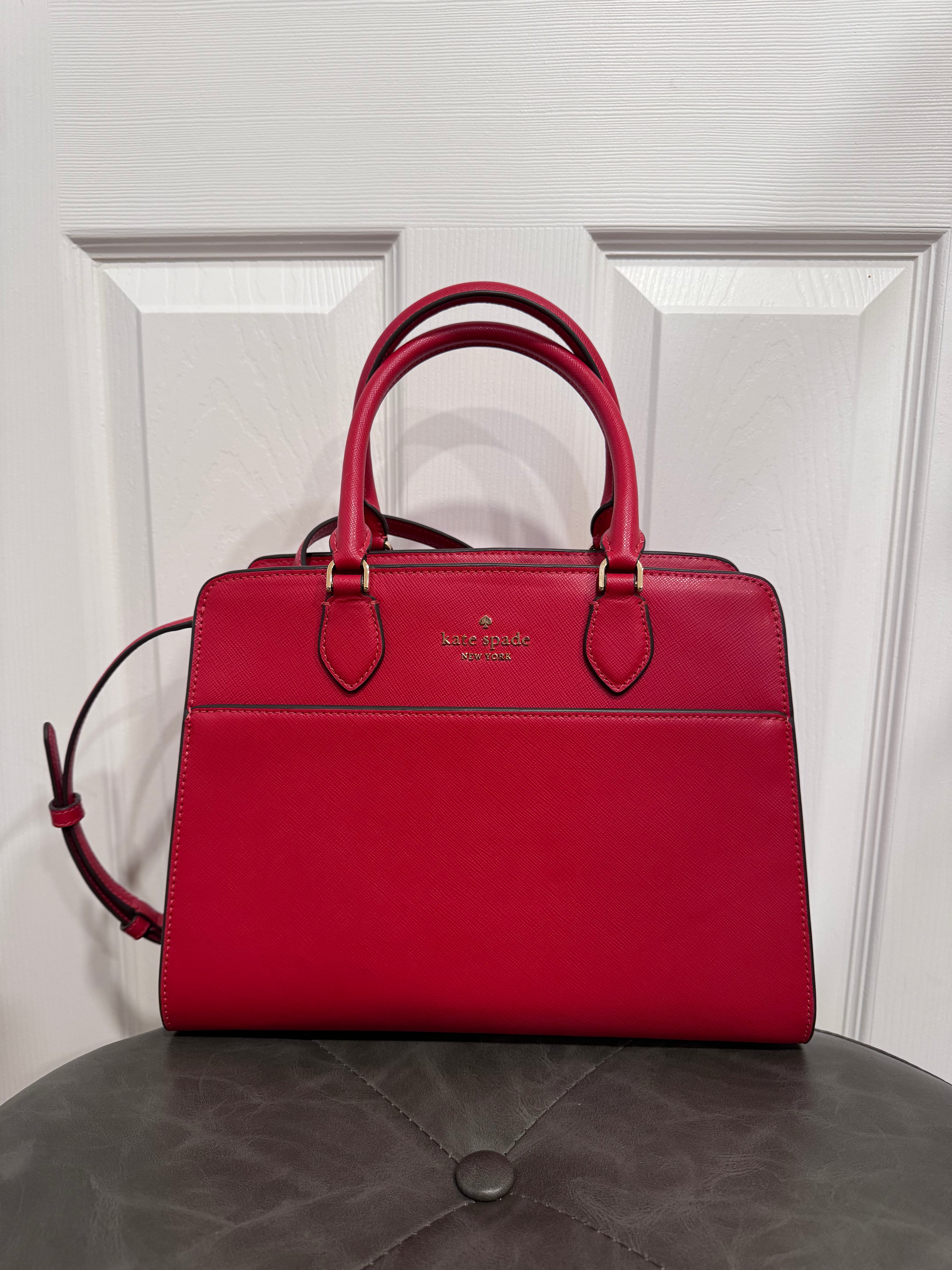 Bolsa kate spade roja new arrivals