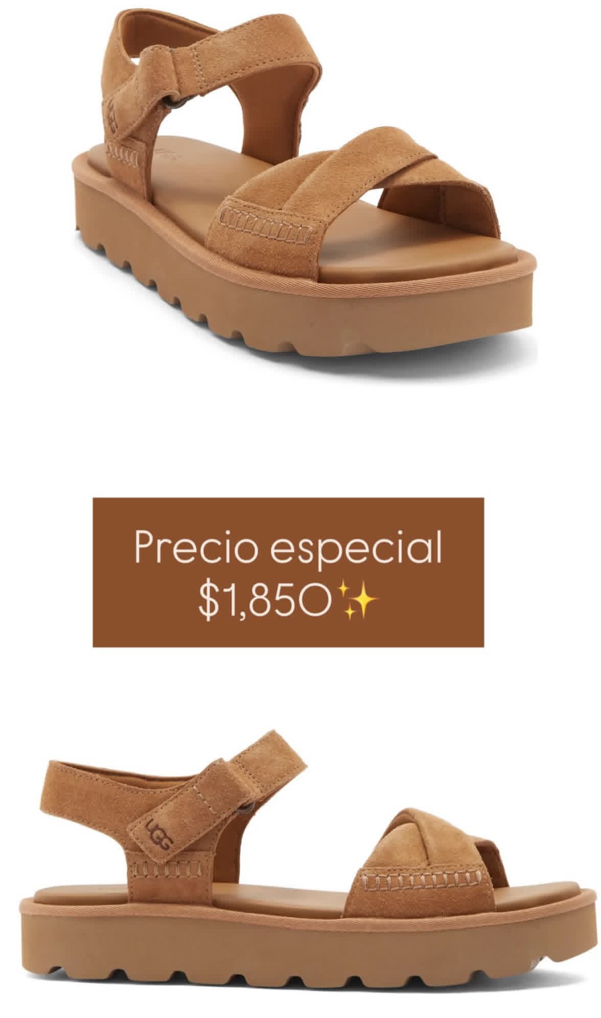 UGG Sungaze Leather Sandal