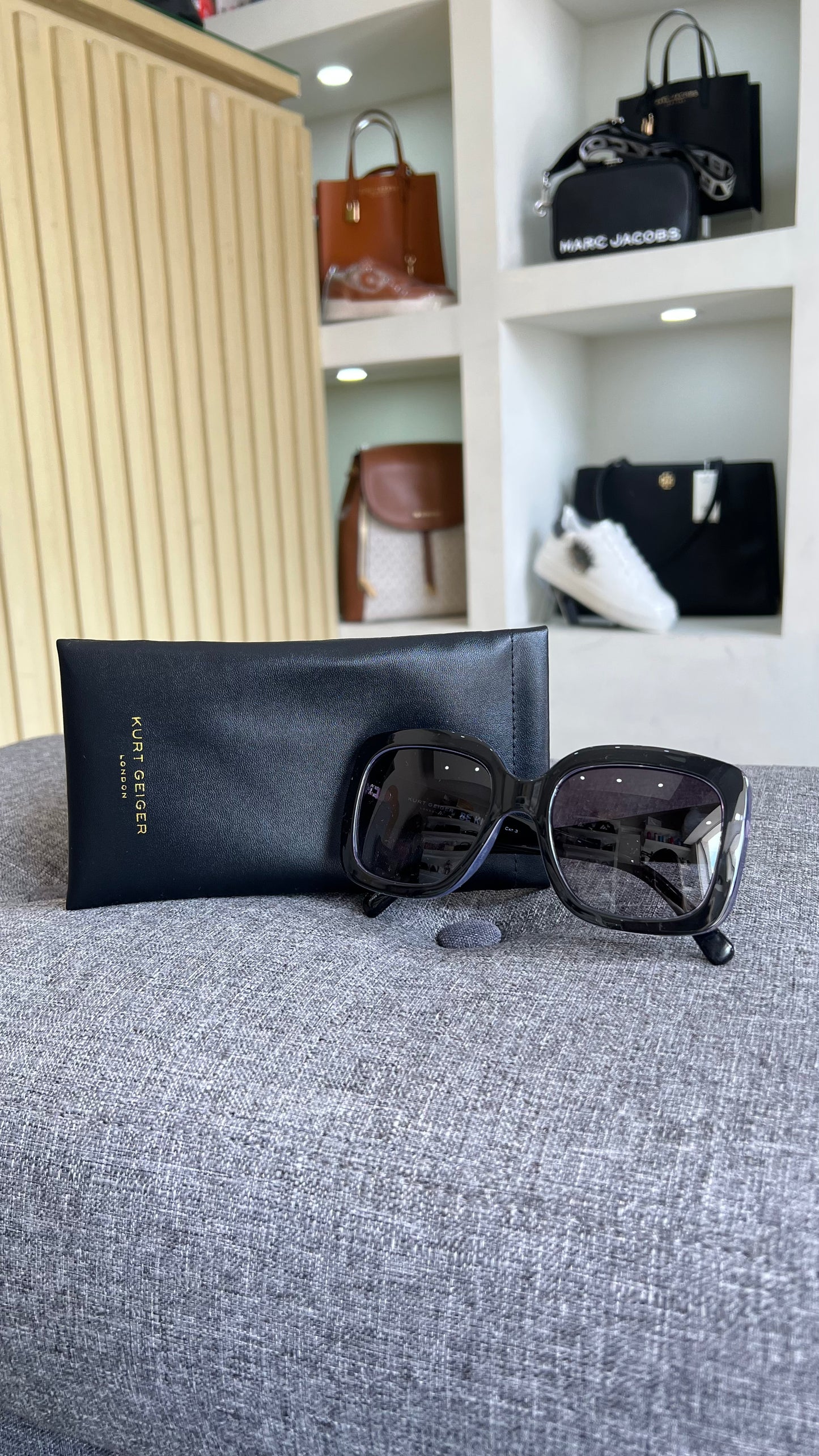 Lentes Kurt Geiger black square