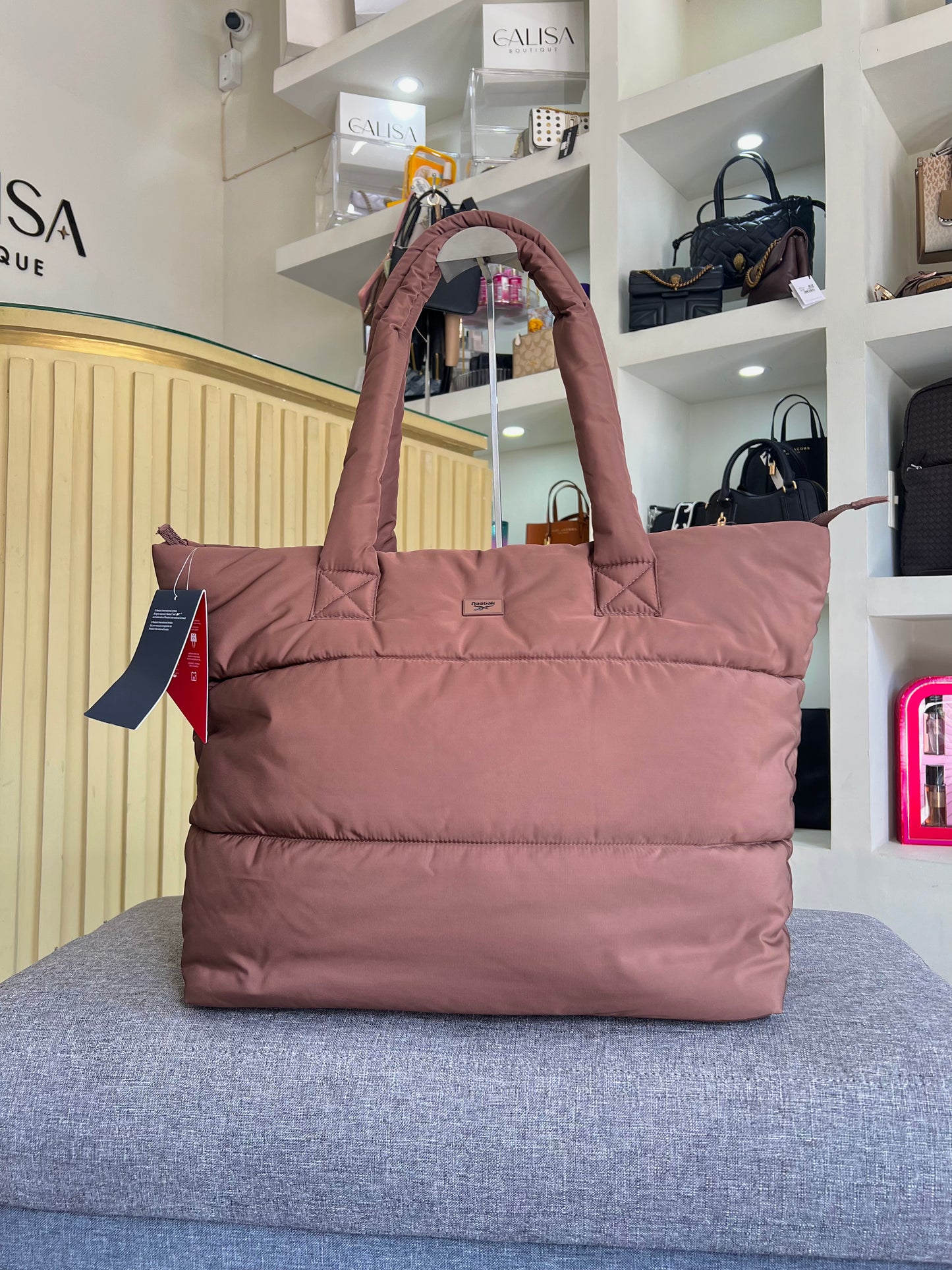 Bolsa Reebok cafe