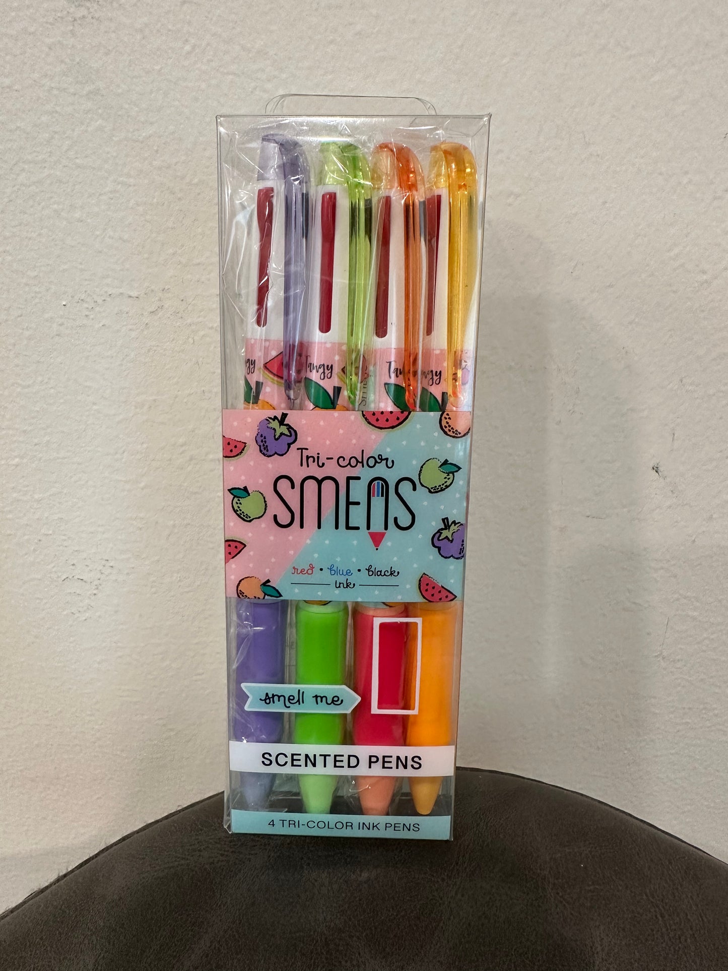 Tri-color SMENS Plumas con olor