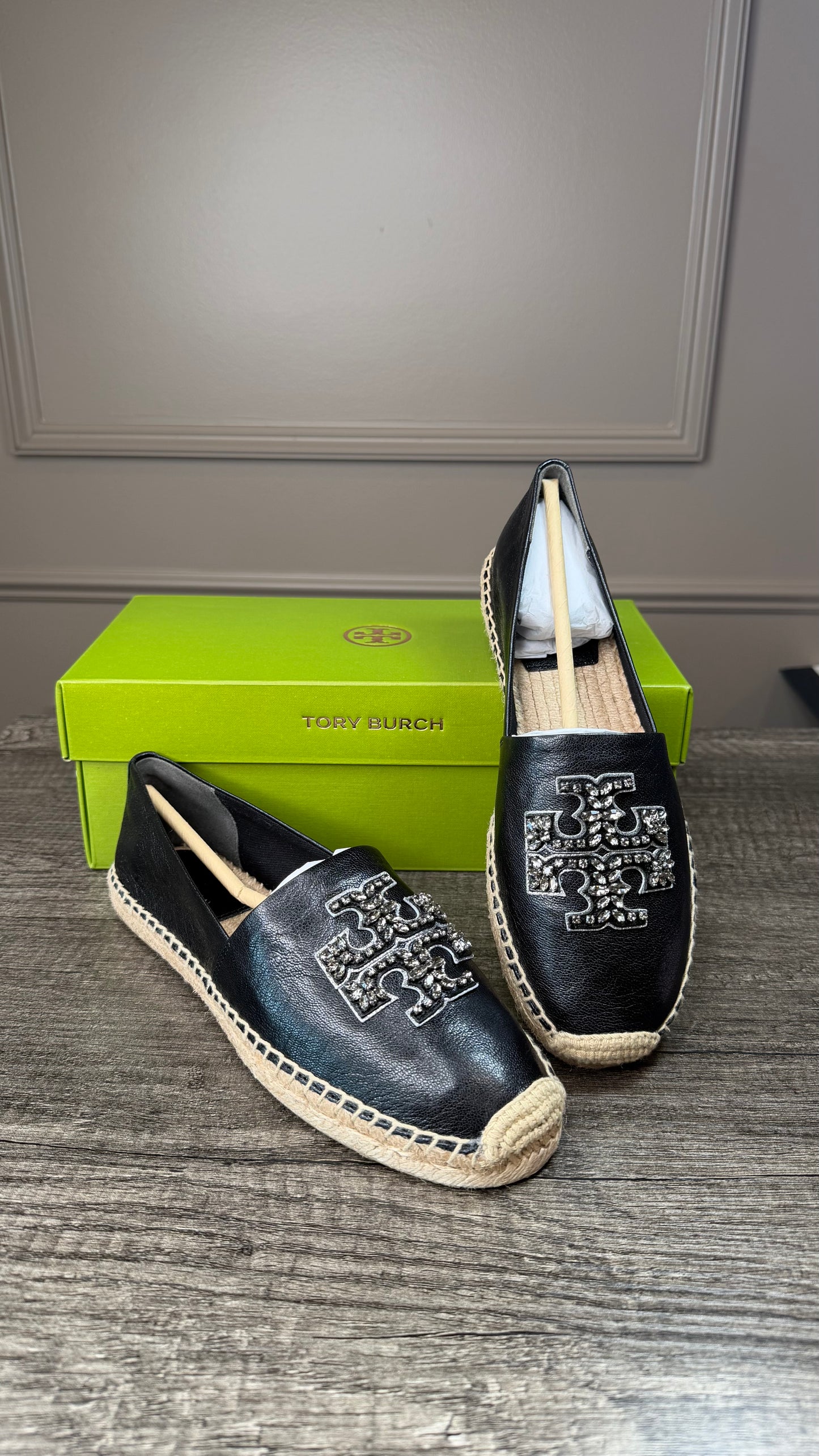 Espadrille Tory Burch negro