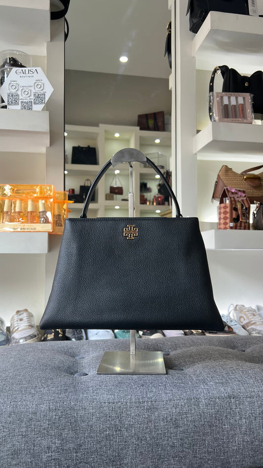 Bolsa crossbody Tory Burch negra 2 cierres