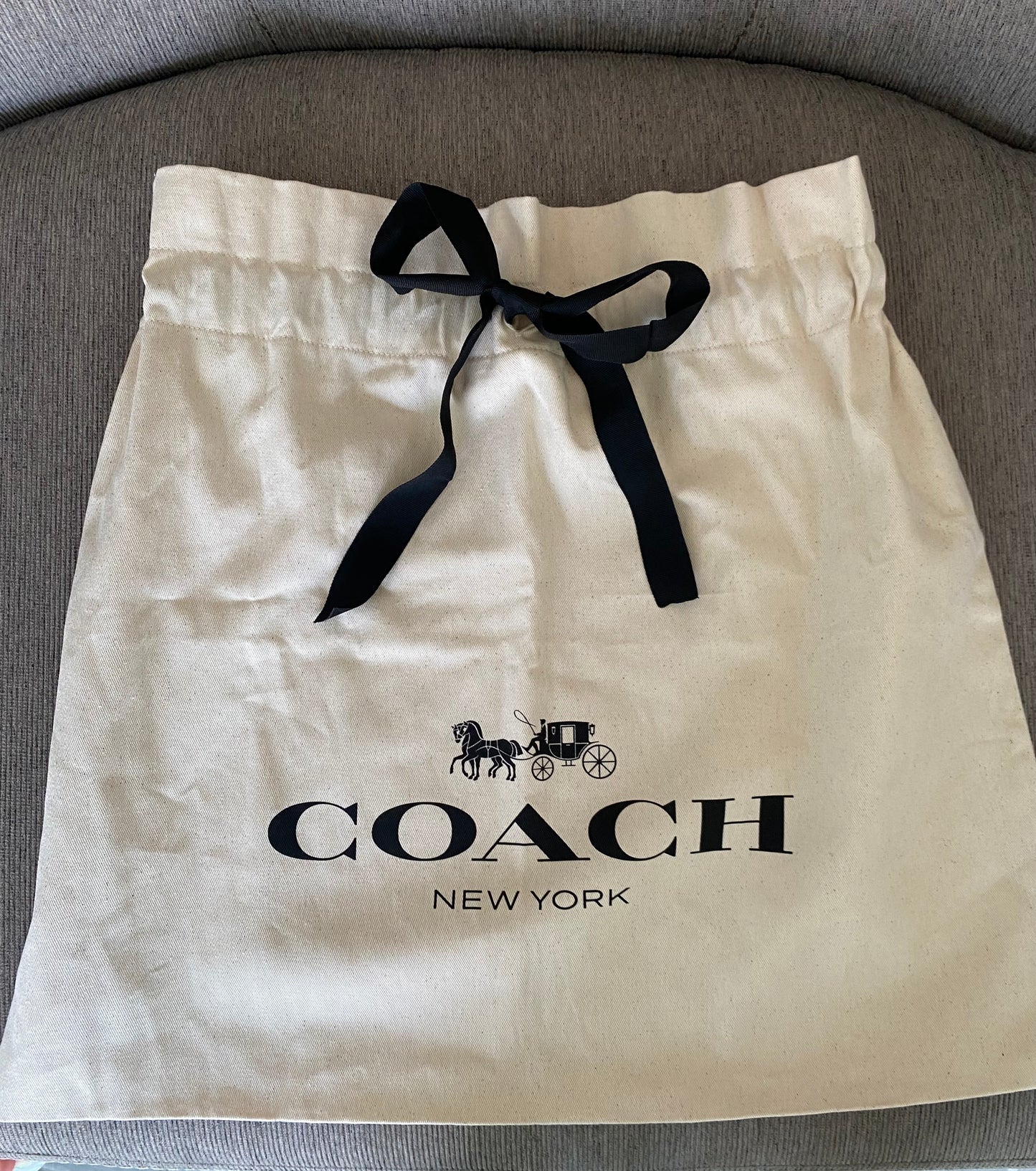 Bolsa de tela coach