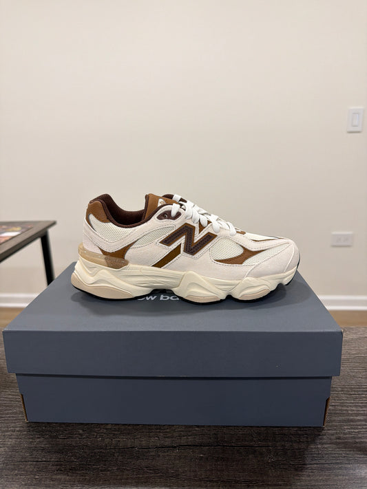 Teni New balance 9060 cafe beige talla 3.5 mx
