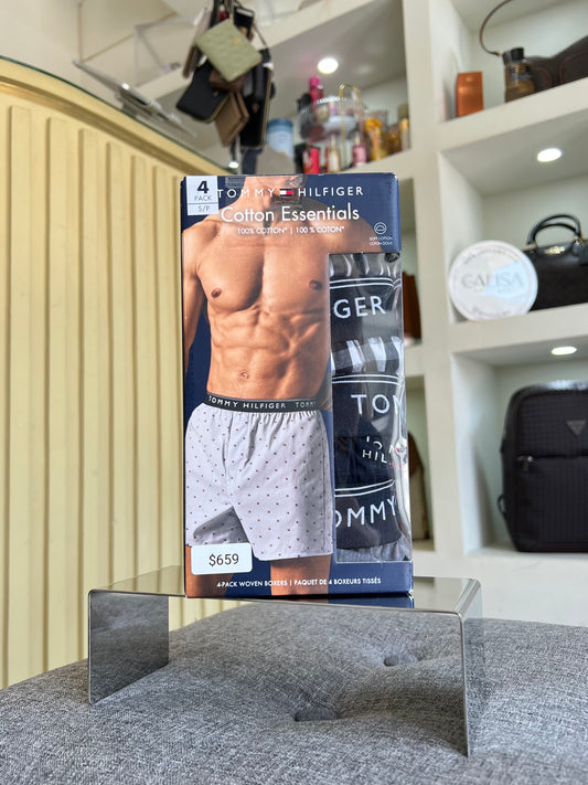 Caja 4 calzones Tommy Hilfiger talla S