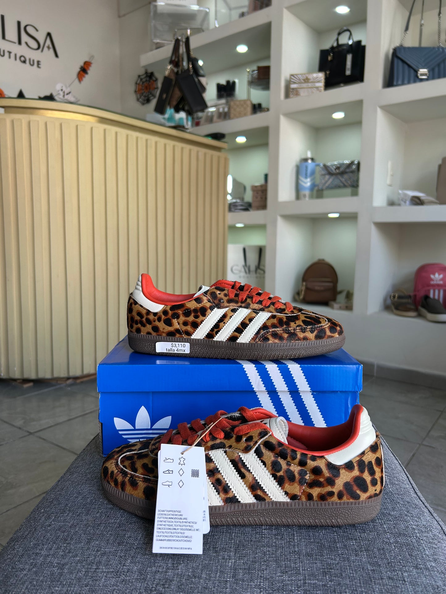 Teni adidas leopard