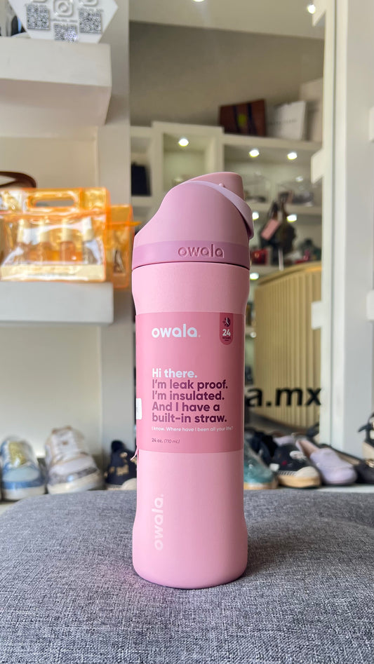 Termo Owala freeSip rosa 24 oz