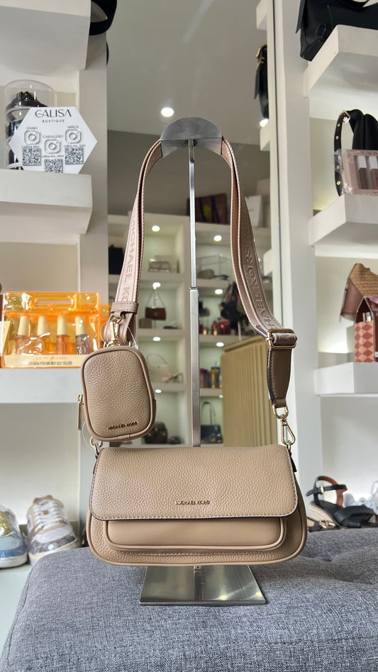 Crossbocy Michael kors camel Lisa CHAMEAU