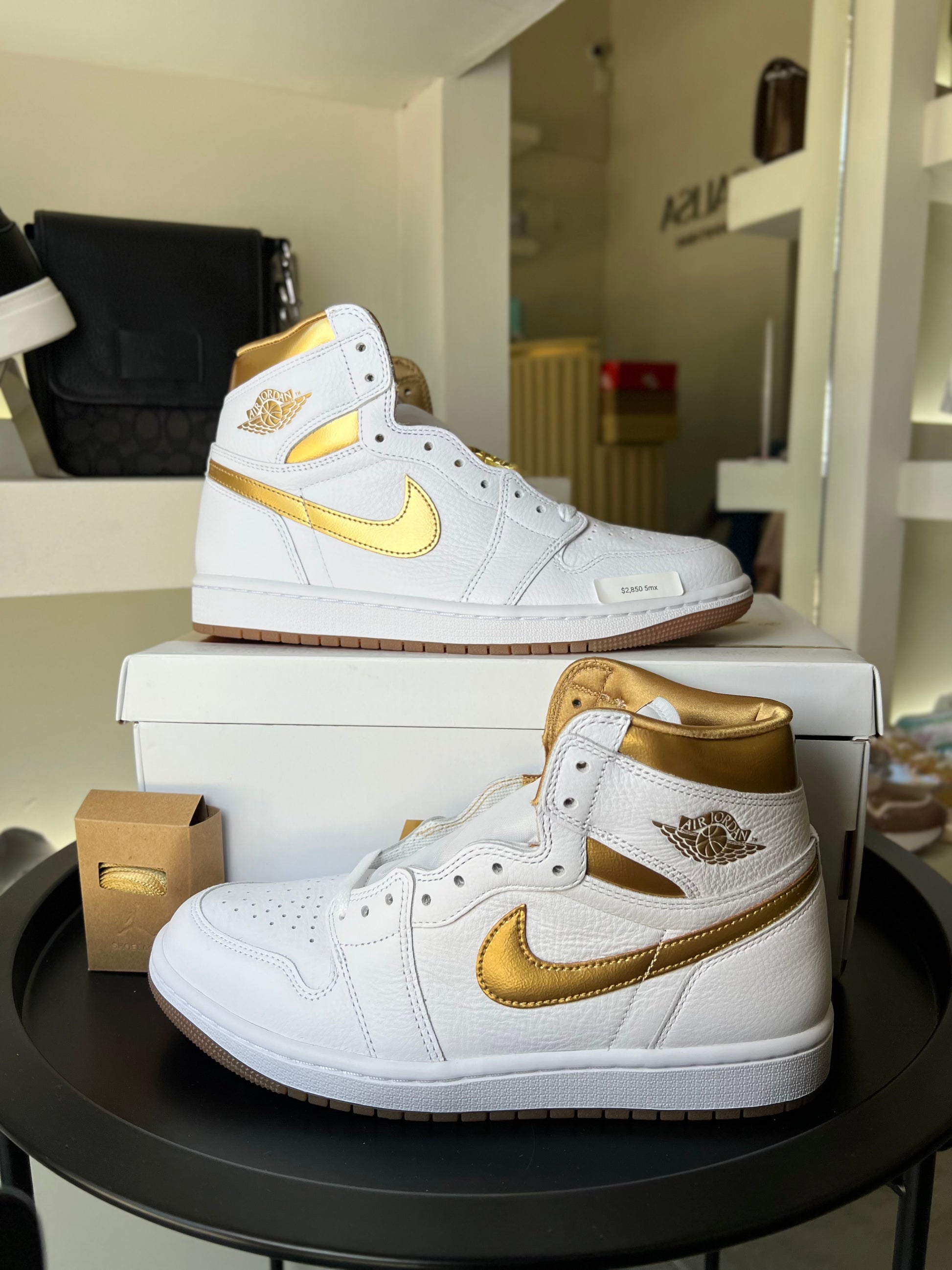 Dorado Tennis Air Jordan Zapatos Tennis Nike Dorados Zapatillas