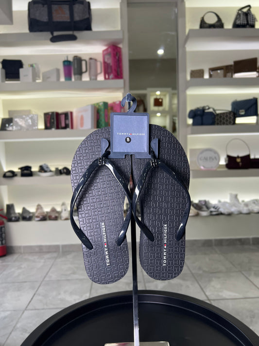 Sandalia Tommy Hilfiger negra
