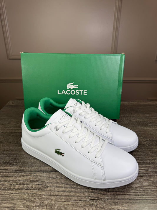 Teni lacoste blanco con verde dentro