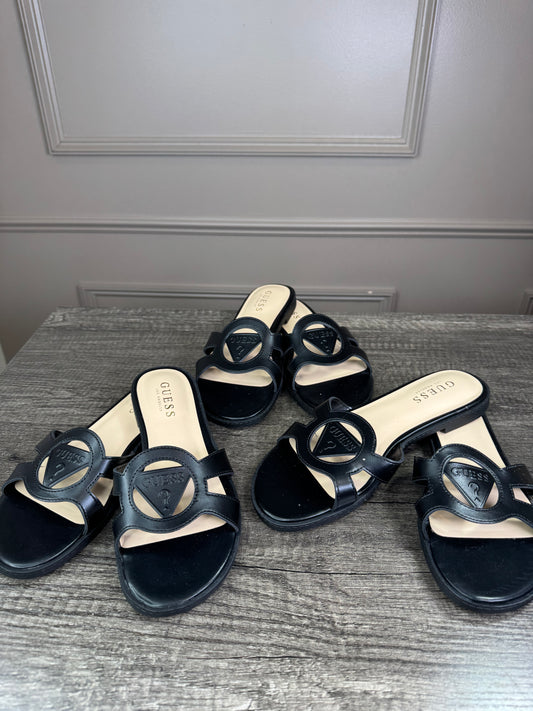 Sandalia Guess Negra