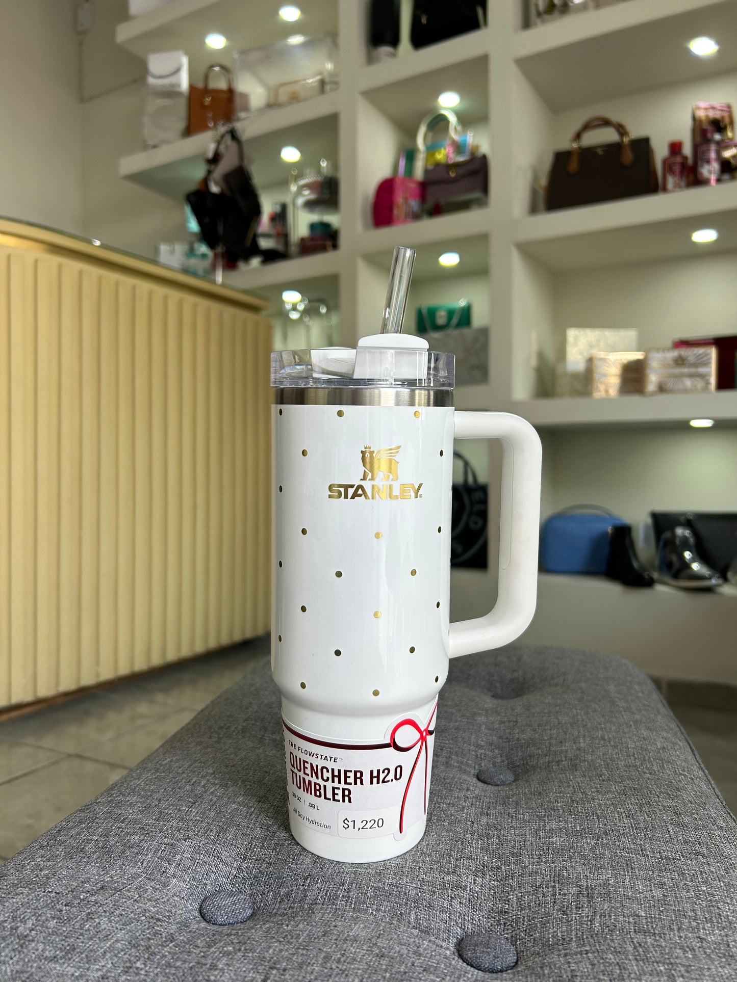 Termo Stanley Blanco 30 oz christmas