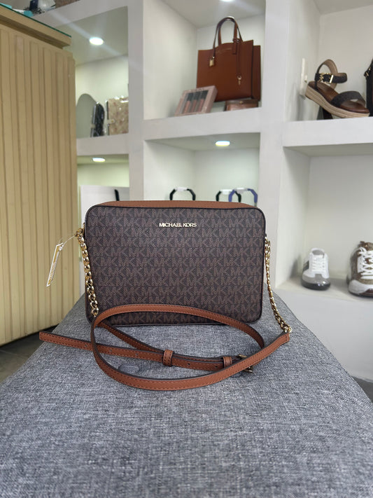 Crossbody Michael kors cafe estampada