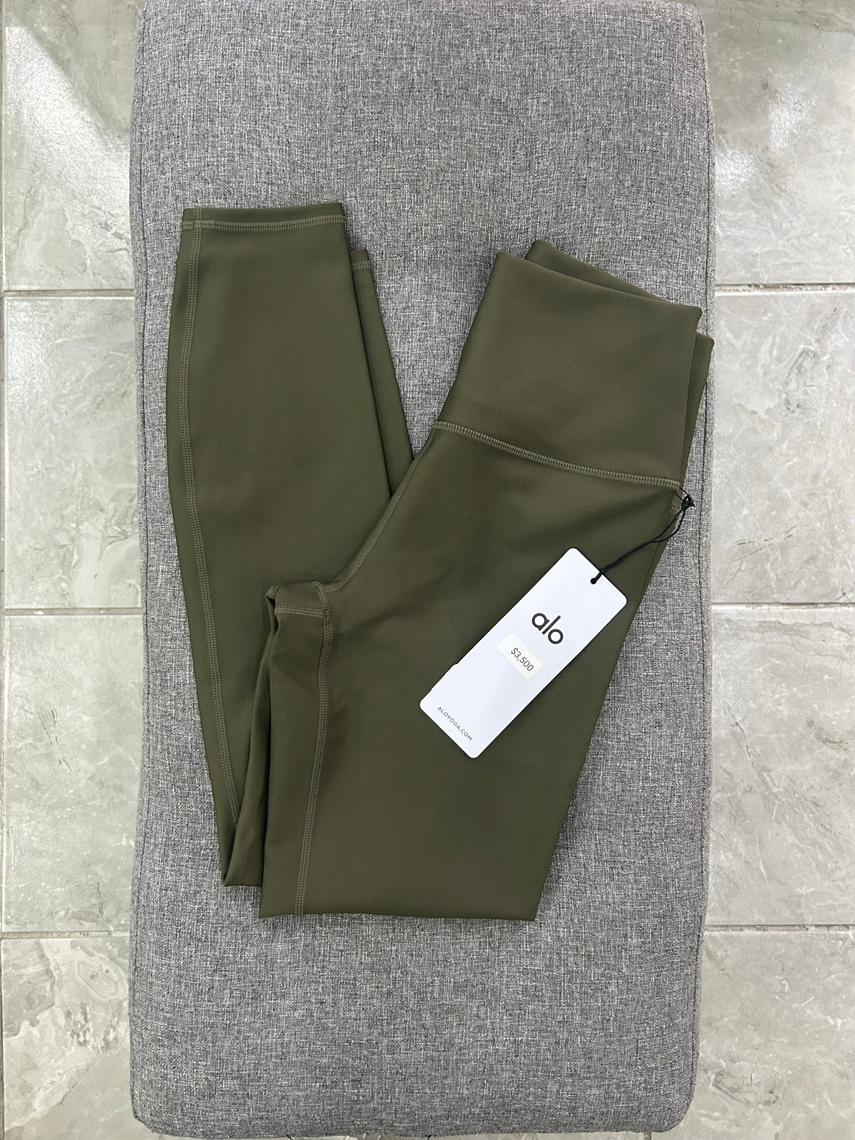 Legging alo verde talla S