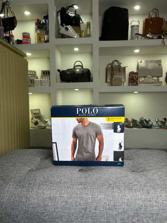Playera POLO de algodón talla M set 3