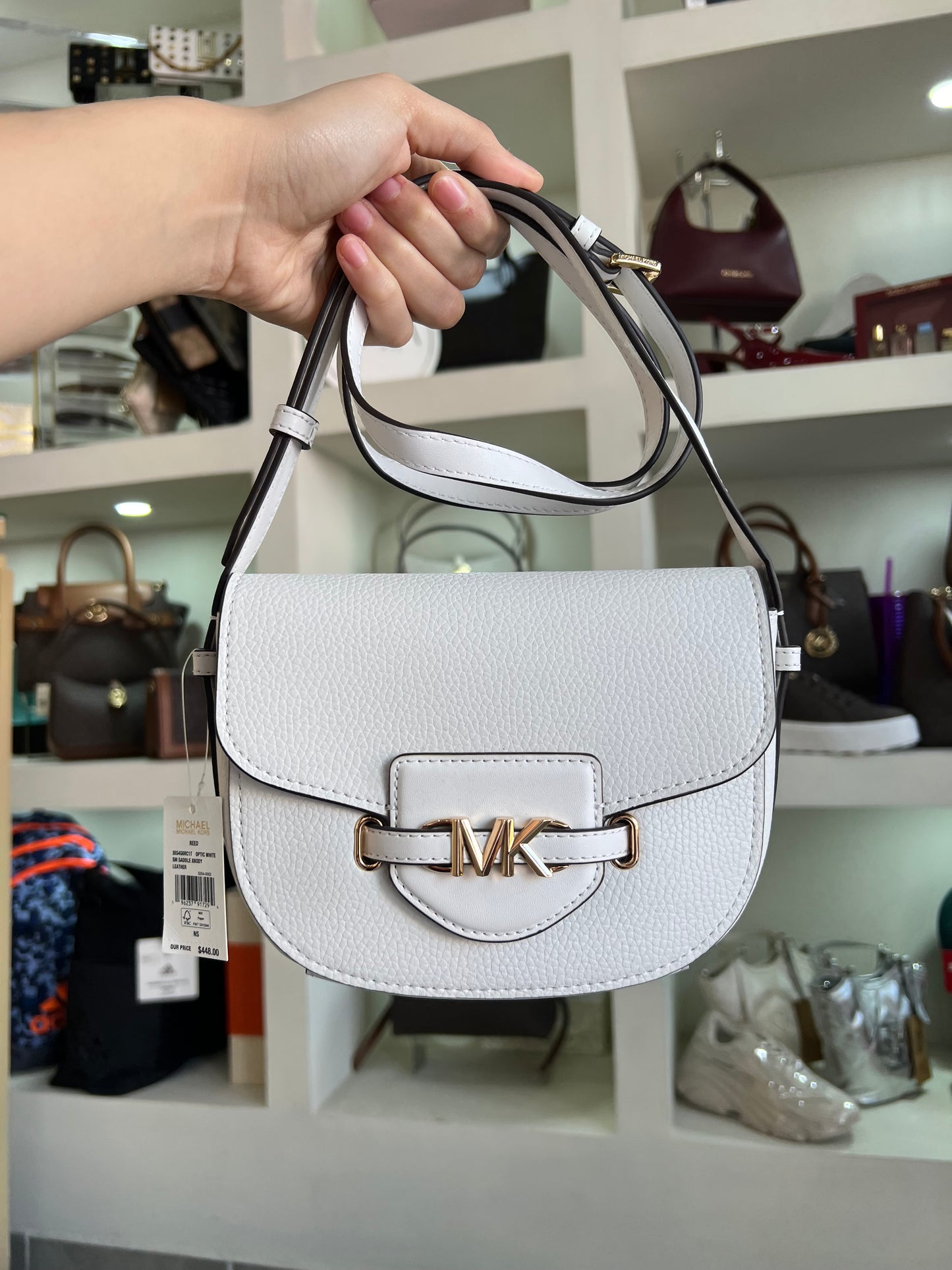 Crossbody Michael kors blanca