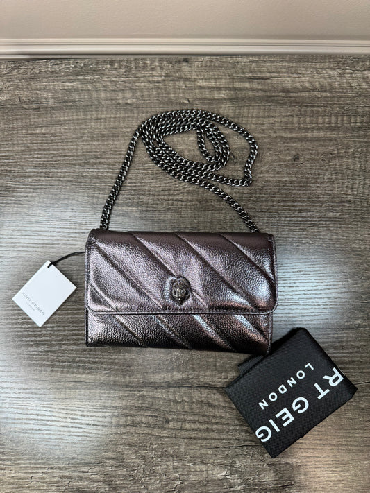 Crossbody kurt geiger plateada