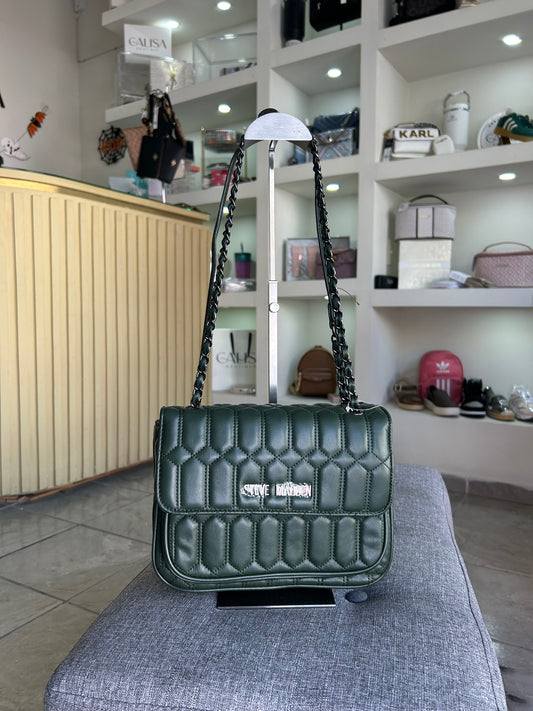 Bolsa steve Madden verde militar