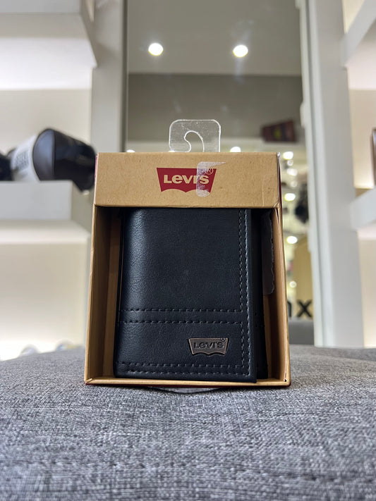 Cartera Levi’s negra hombre