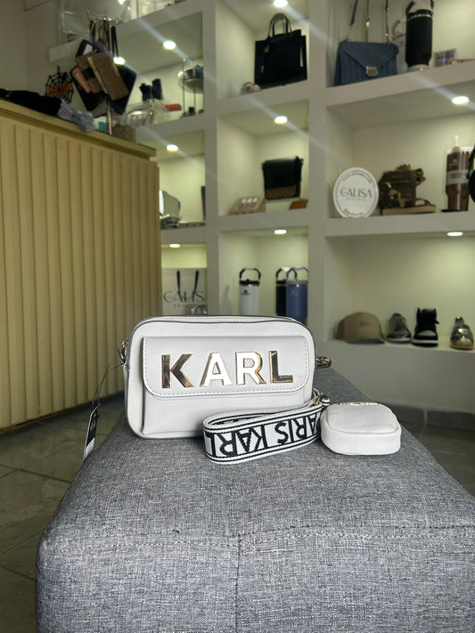 Crossbody Karl Lagerfeld blanca