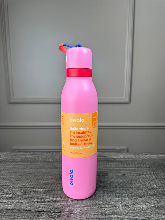 Termo owala rosa 25 oz