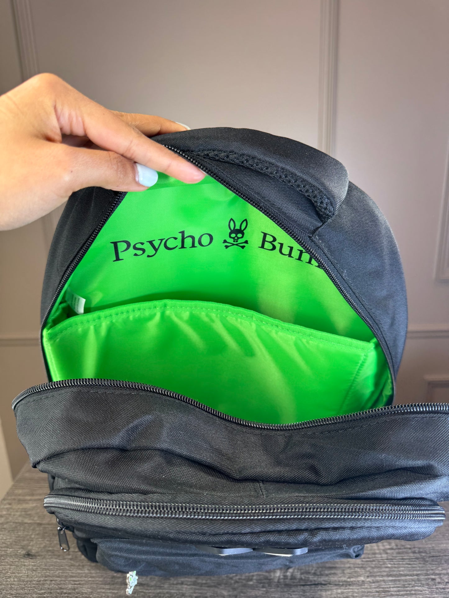 Mochila PSYCHO BUNNY negra