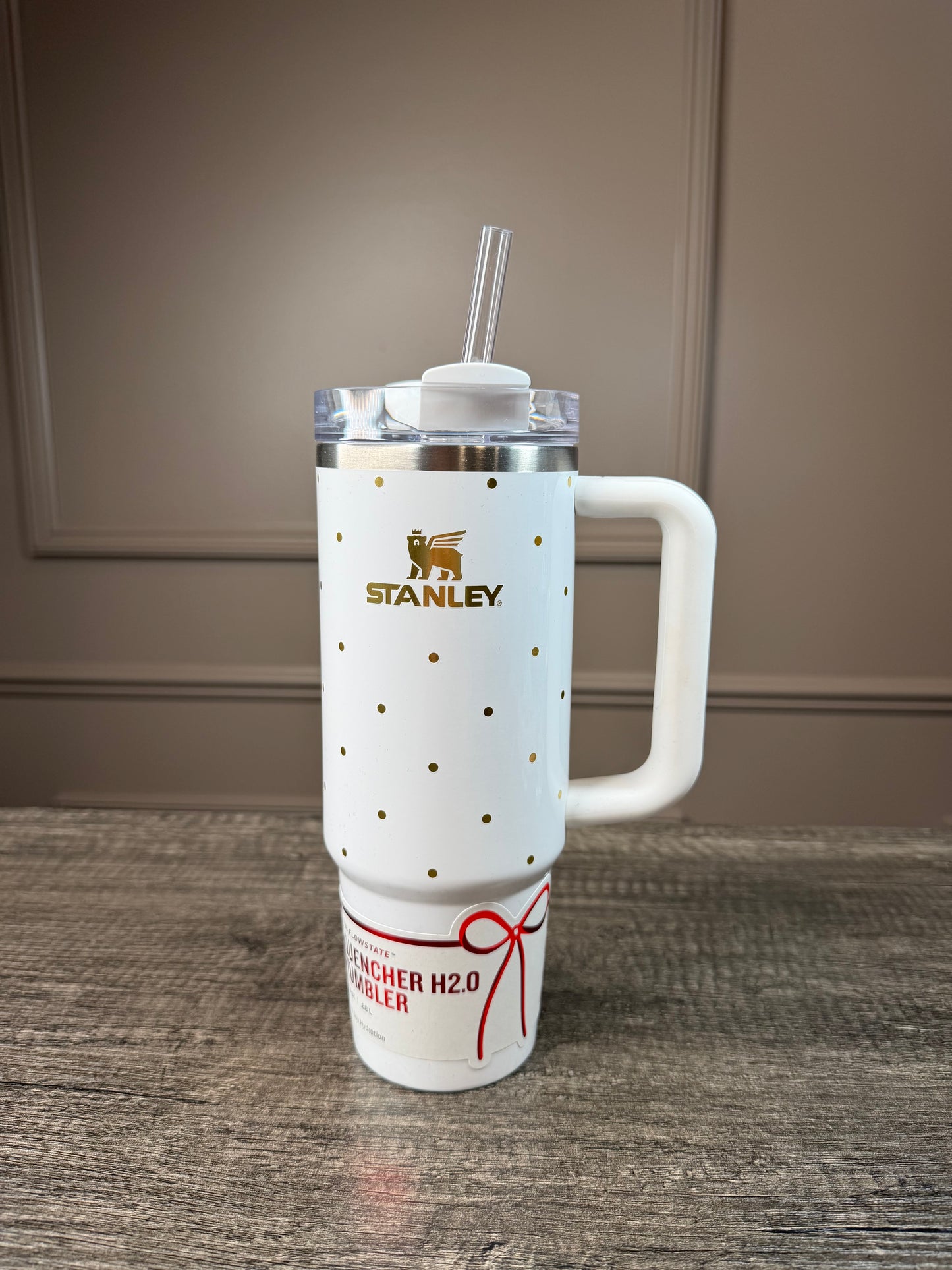 Termo Stanley Blanco 30 oz christmas