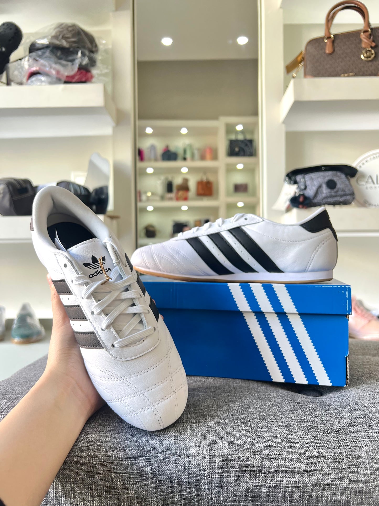 Teni Adidas blanco taekwondo