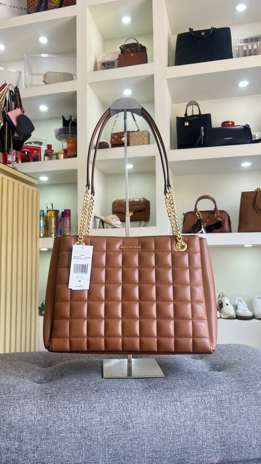 Bolsa Michael kors cafe camel grande VALISE
