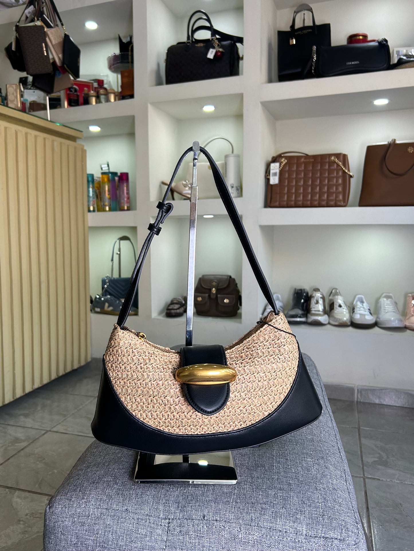 Bolsa Steve madden rafia