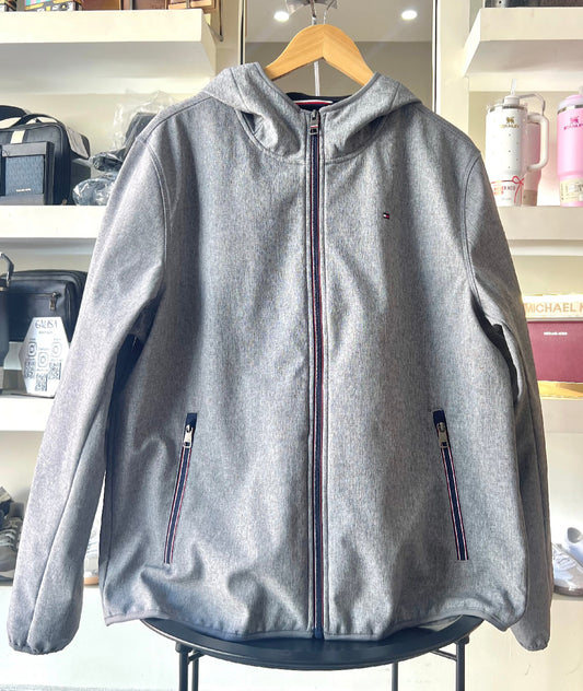 Chamarra Tommy hilfiger gris talla L