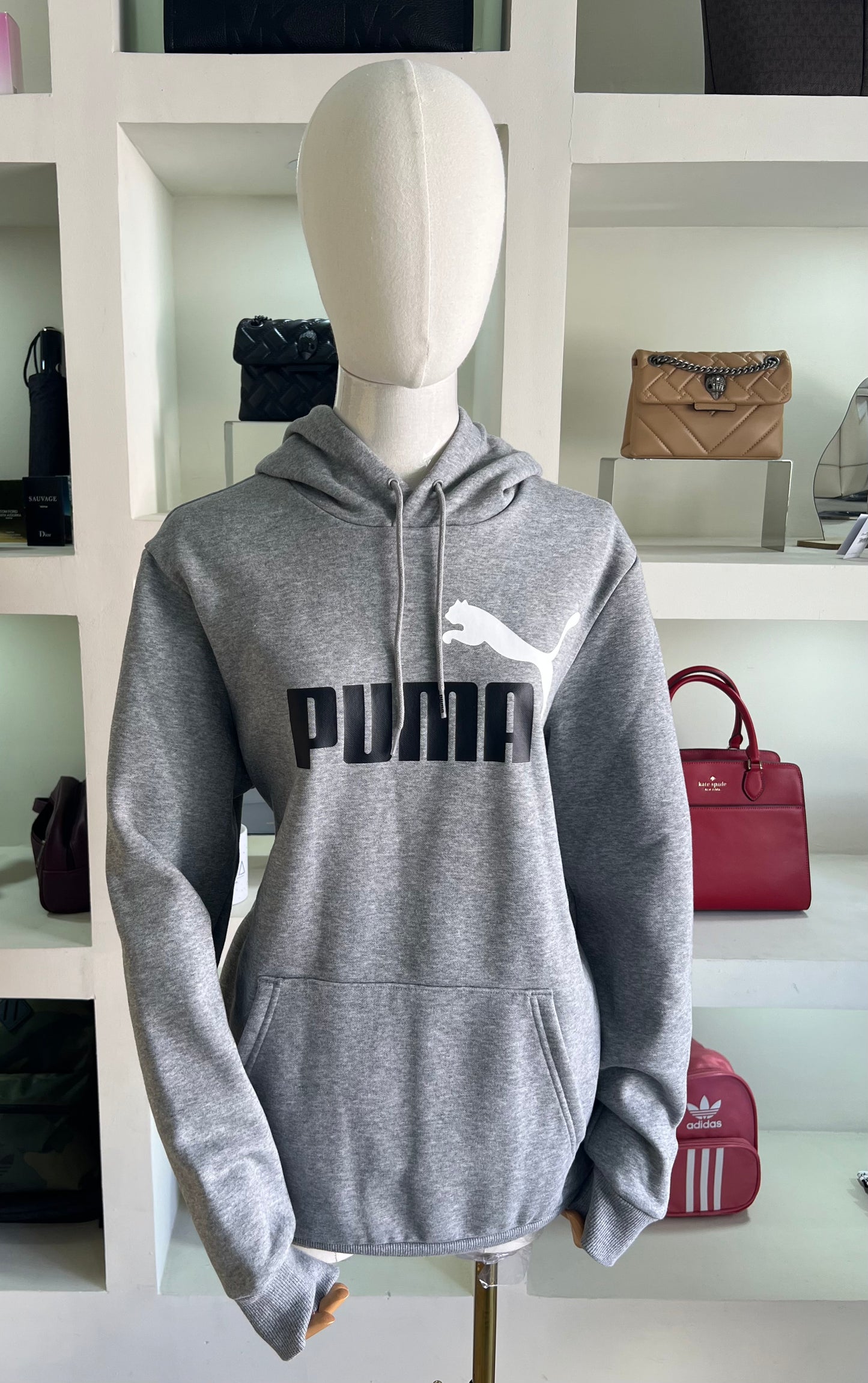 Sudadera puma gris