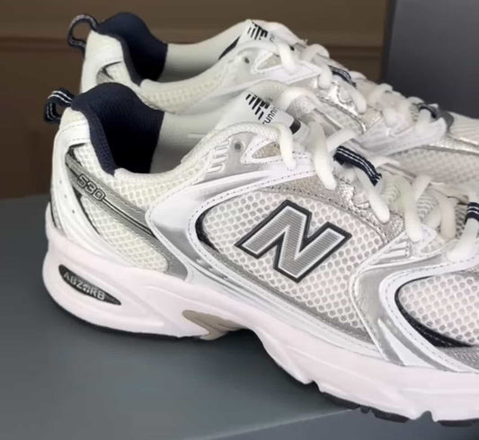 Tenis NEW BALANCE 530 White with natural indigo