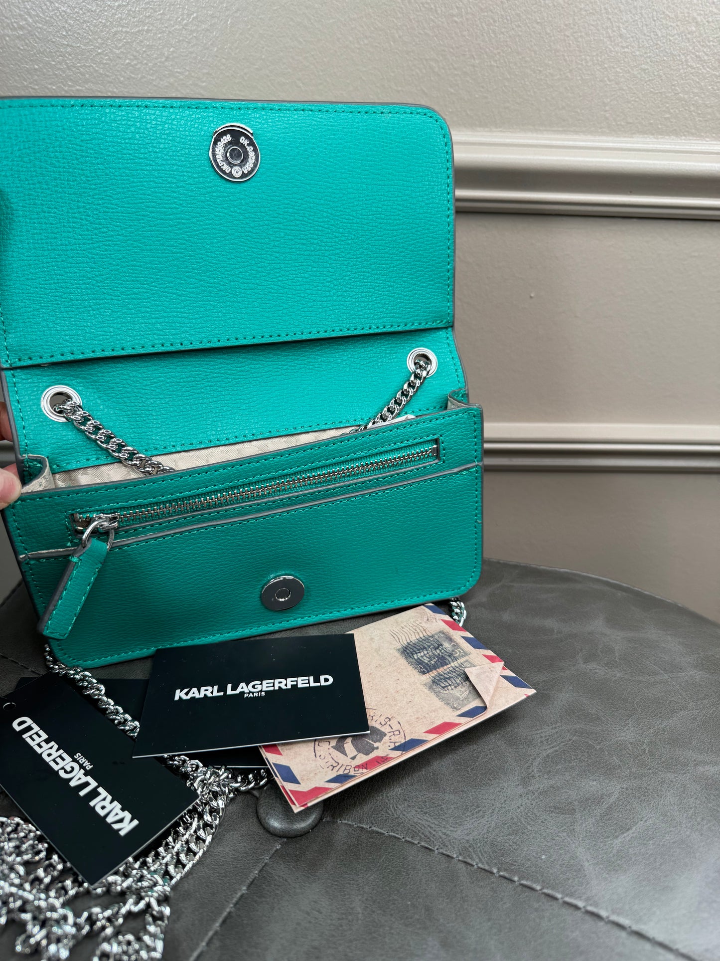 Bolsa Karl Lagerfeld verde