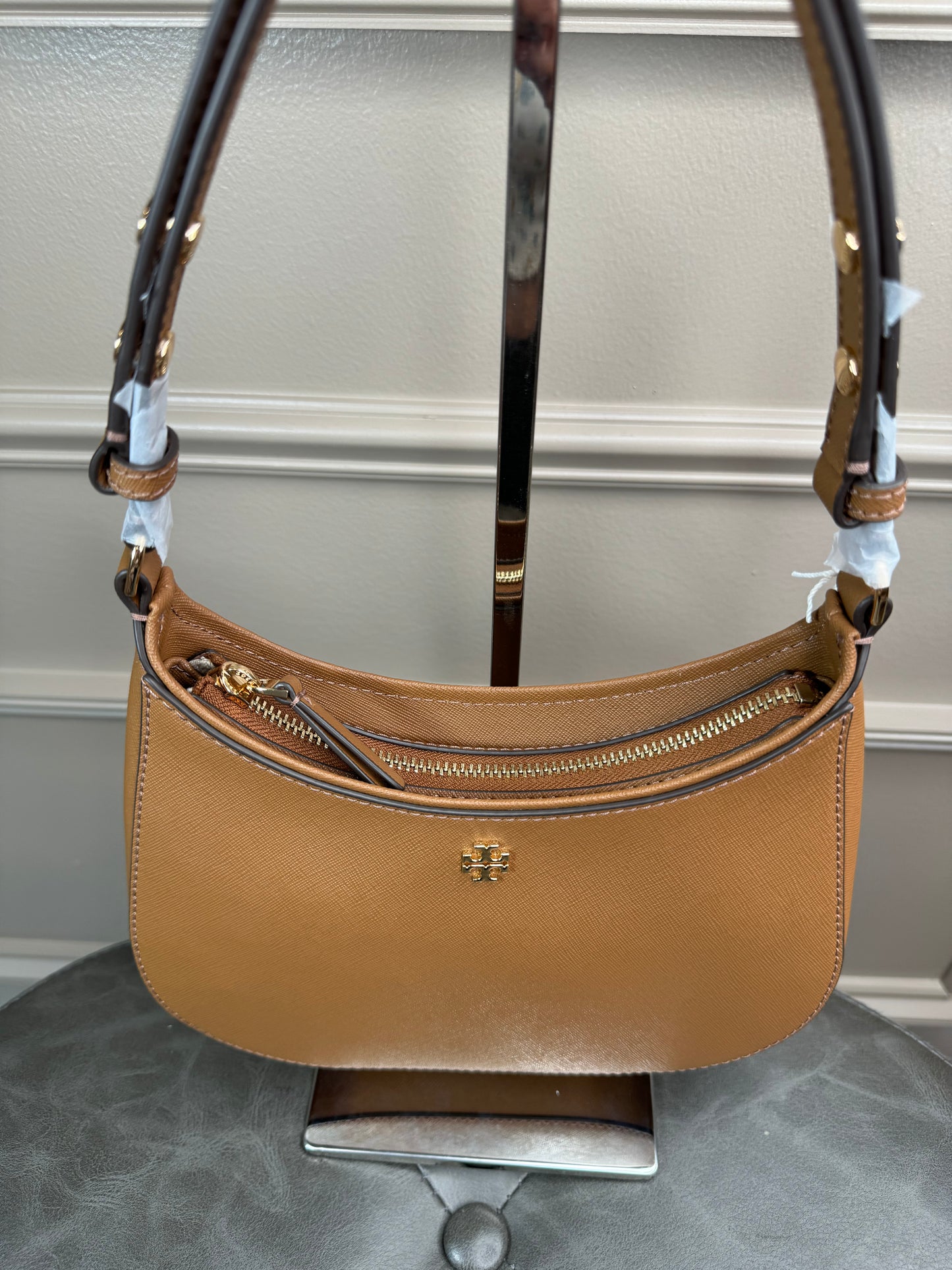 Bolsa Tory Burch camel