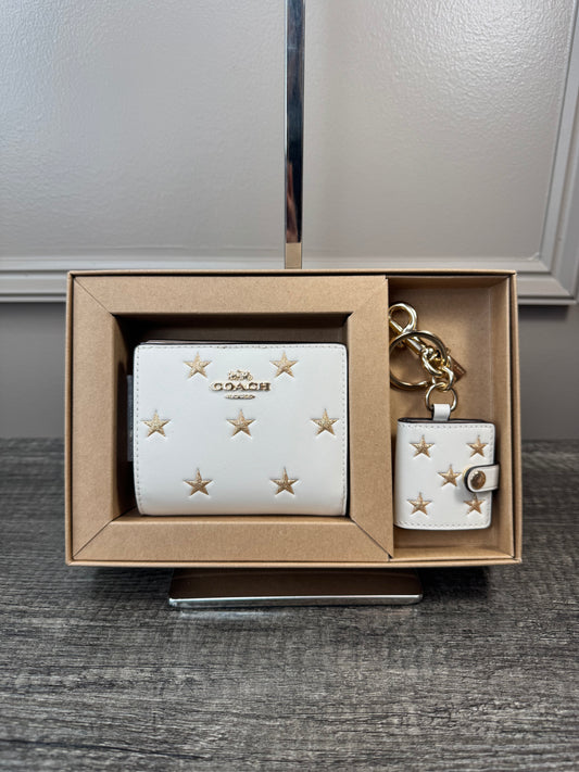 Set Coach cartera y llavero stars