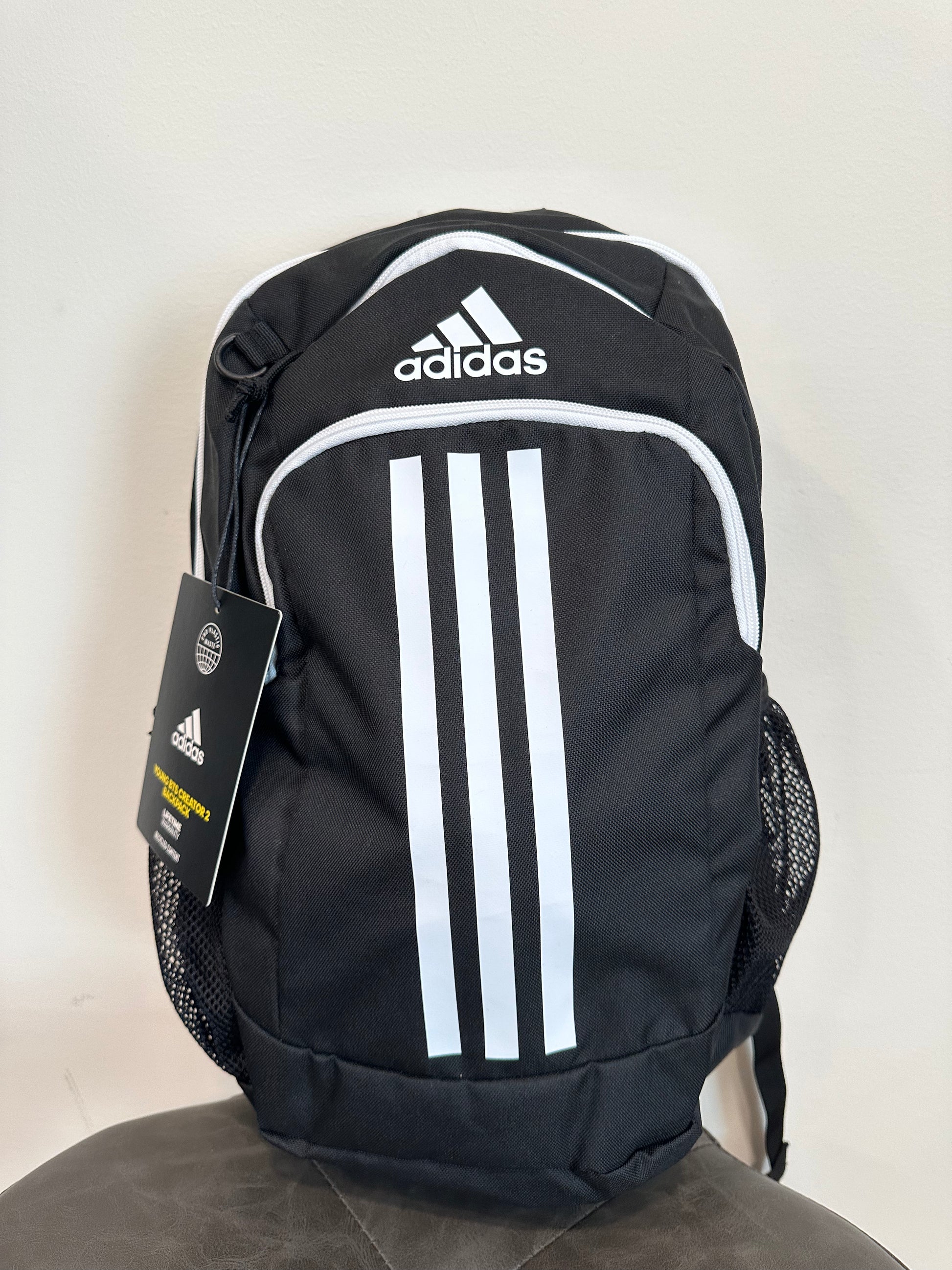 Mochila de top adidas negra
