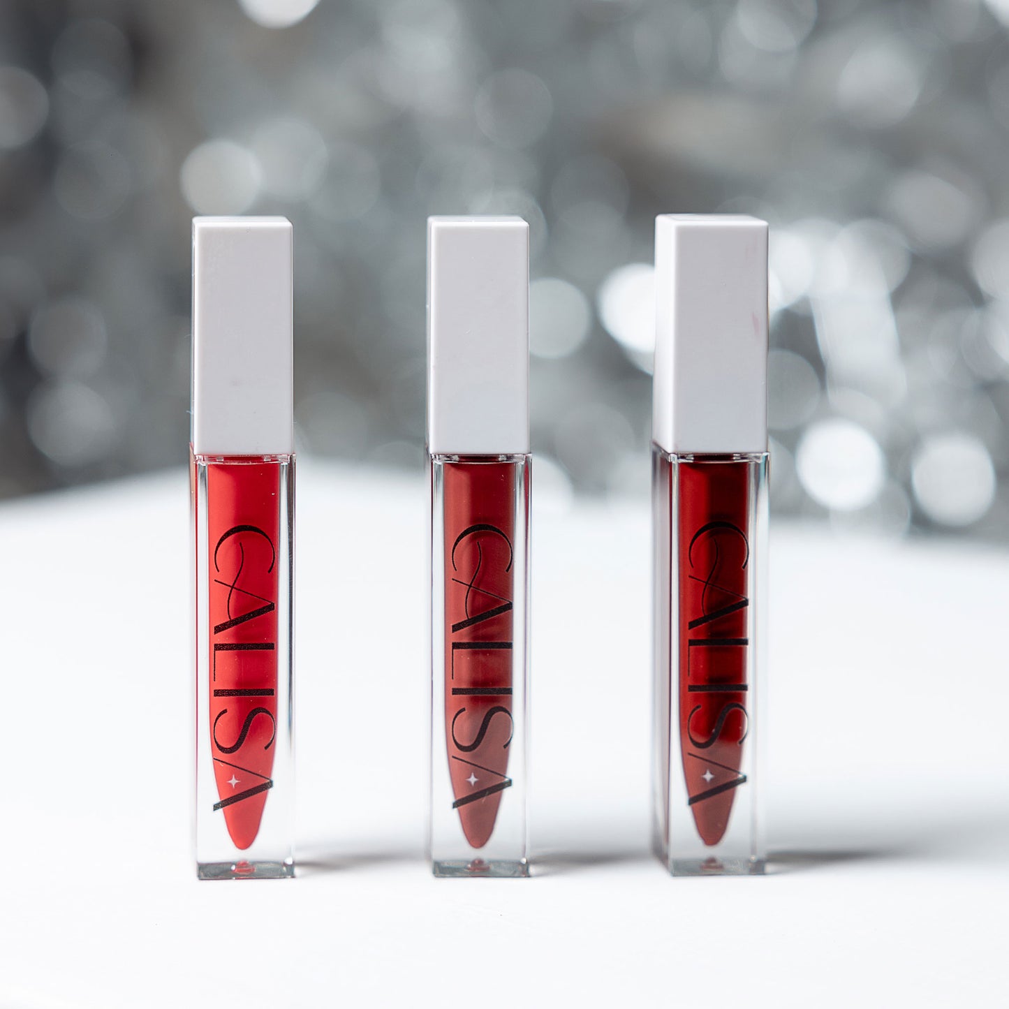 Lip trio set Calisa dark soul, Nova & luscious red gloss