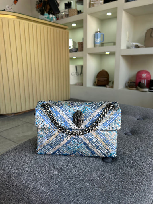Bolsa Kurt geiger azul brillos