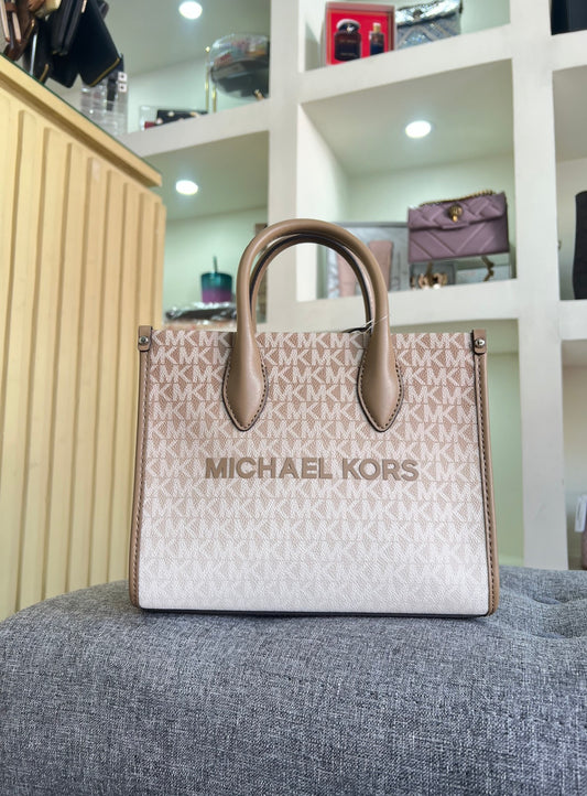 Bolsa Michael kors cafe estampada Mirella